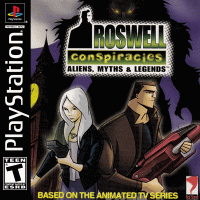 Roswell Conspiracies PAL Playstation PAL box art